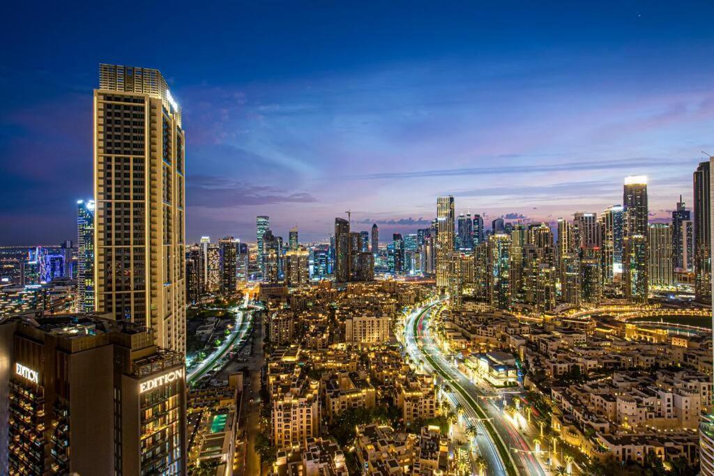 Magnificent Brand New Lux 3Br Burj & Fountain View Apartment Dubai Bagian luar foto