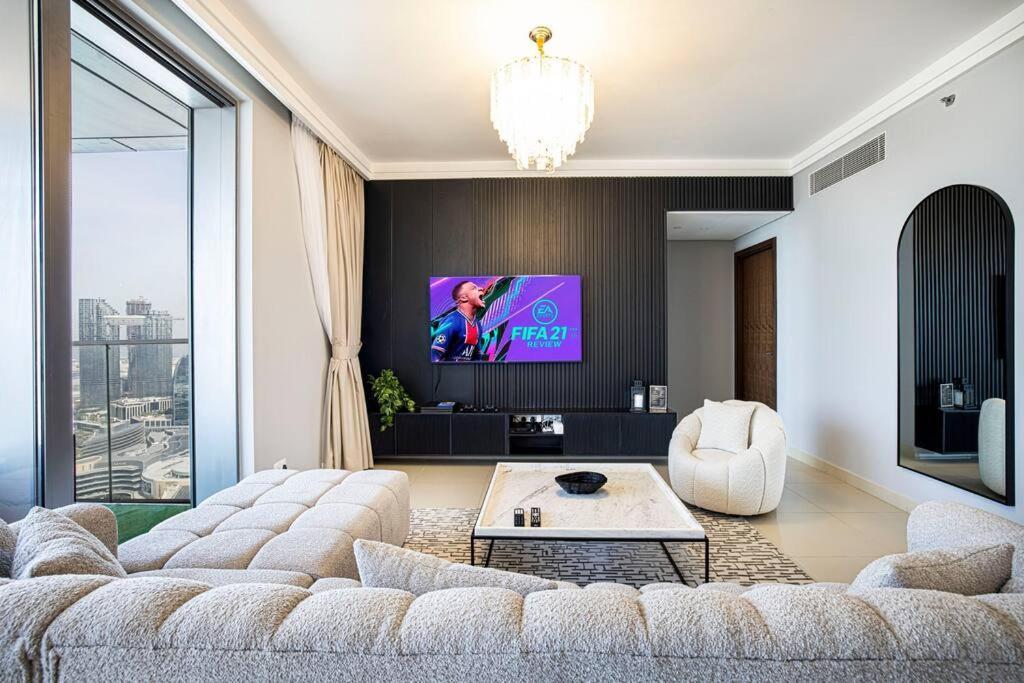 Magnificent Brand New Lux 3Br Burj & Fountain View Apartment Dubai Bagian luar foto
